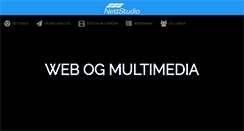 Desktop Screenshot of nettstudio.no